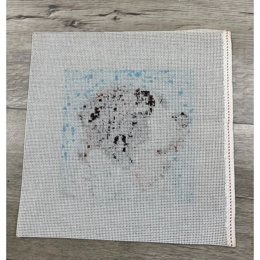 Cat's Cradle Handpainted Needlepoint Canvas Saint‎ Bernard Dog Alpine Mastiff